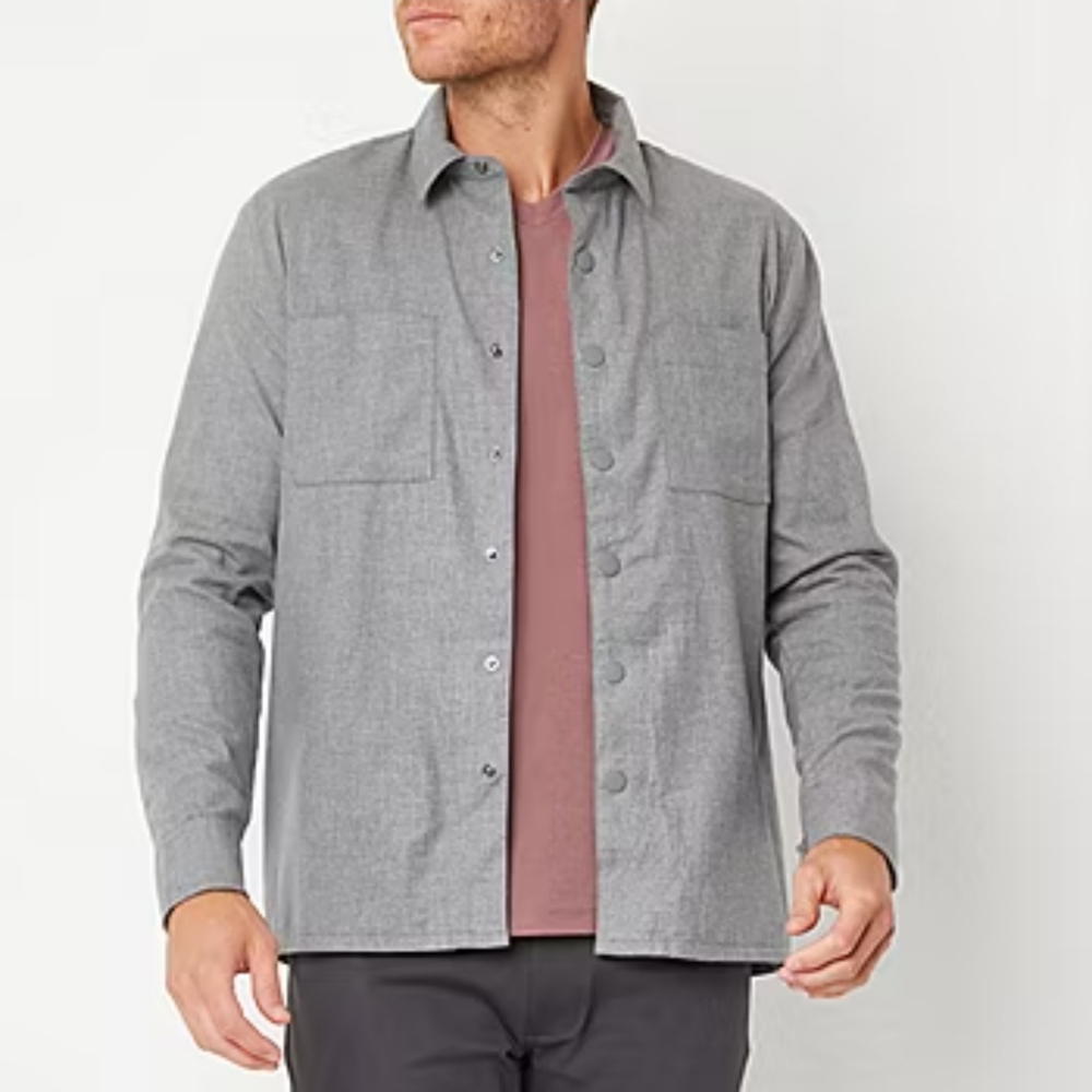 61. Stylus Shirt Jacket | Color - Grey
